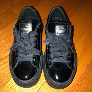FENTY PUMA patent sneakers